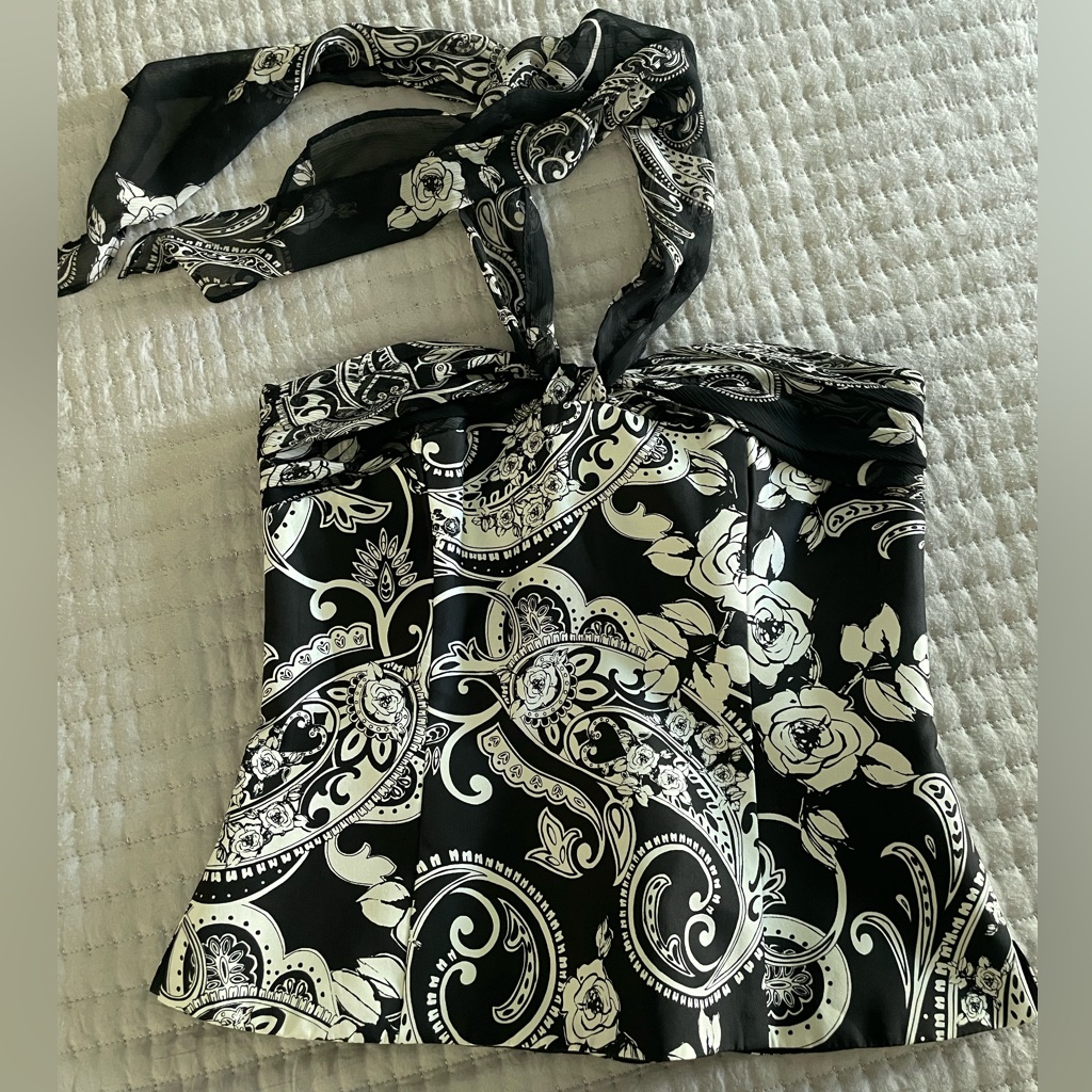 White House Black Market Bustier Corset Top